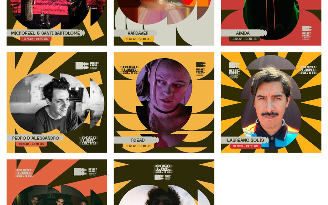 segunda parte del ciclo #CCECLivesets en el Cabildo – #BienalDeMusicaCordoba