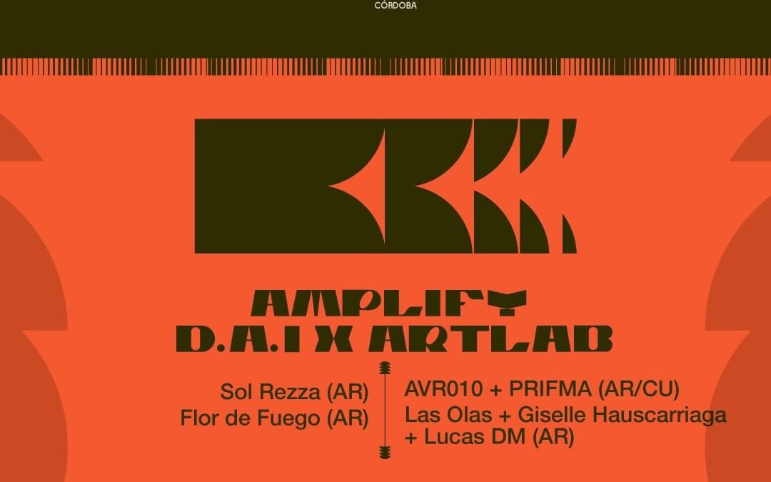 ¡Hoy! – 19 hs #GaleríaVirtualEpojé. Sala “Amplify D.A.I x Artlab” en la #BienalDeMúsicaCórdoba.