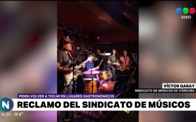 “Músicos piden la vuelta de shows en vivo en bares y restaurantes” – Telefe noticias