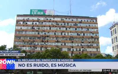 “Los músicos reclaman a la Municipalidad por shows en bares” – Canal 10