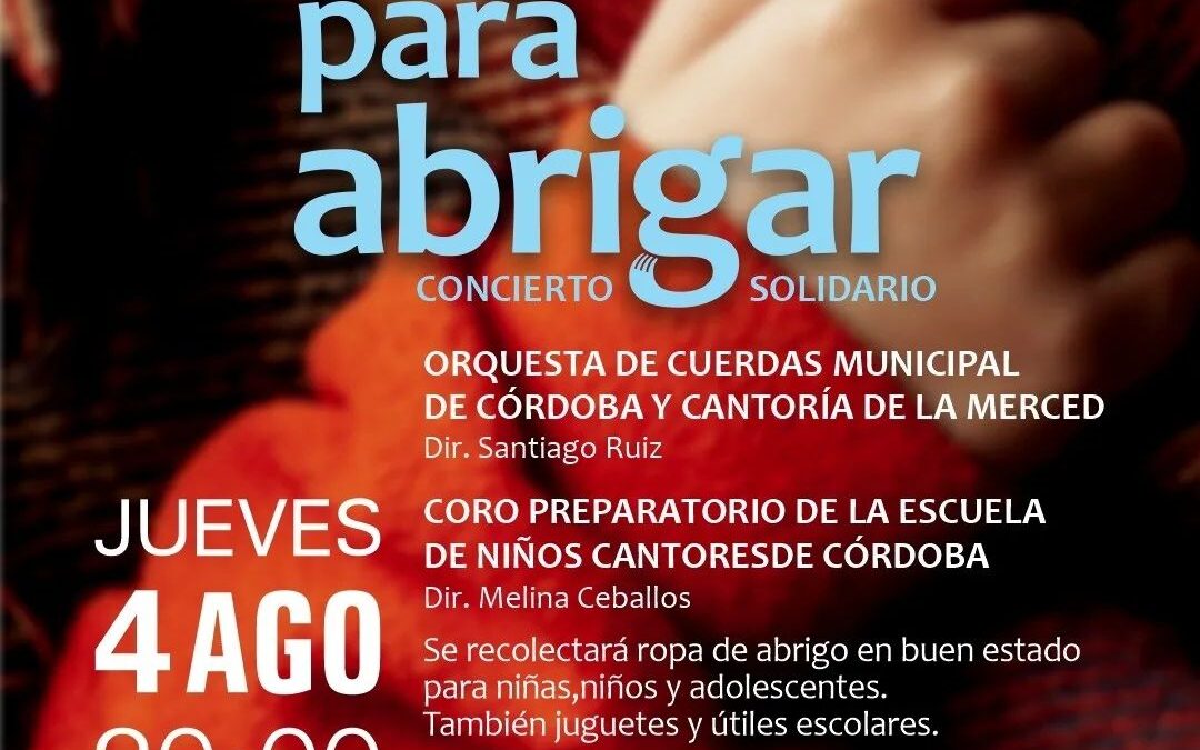 Música para abrigar (concierto solidario)