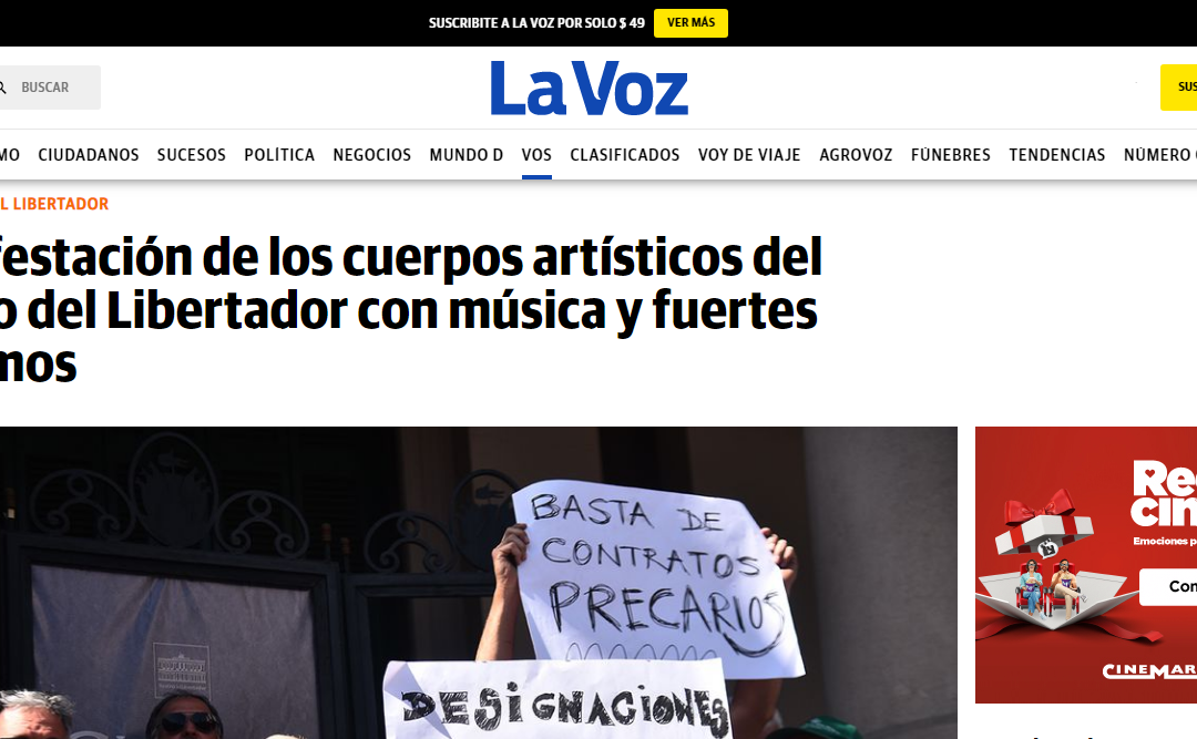 Manifestacion-de-los-cuerpos-artisticos-del-Teatro-del-Libertador-con-musica-y-fuertes-reclamos-VOS-La-Voz-del-Interior