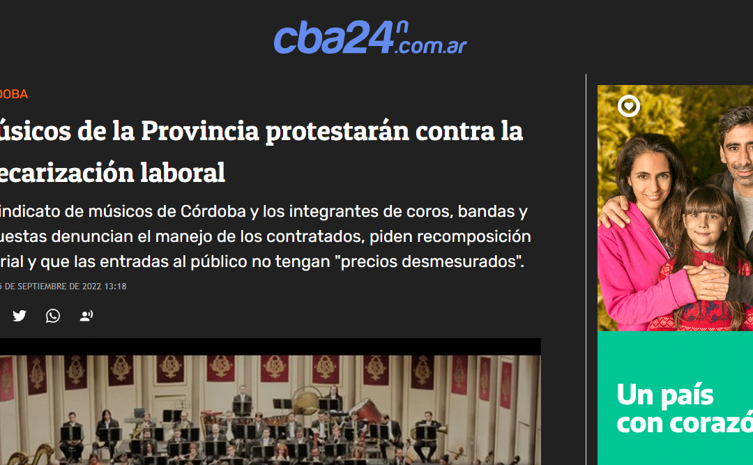 Musicos-de-la-Provincia-protestaran-contra-la-precarizacion-laboral-Cba24n_com_ar