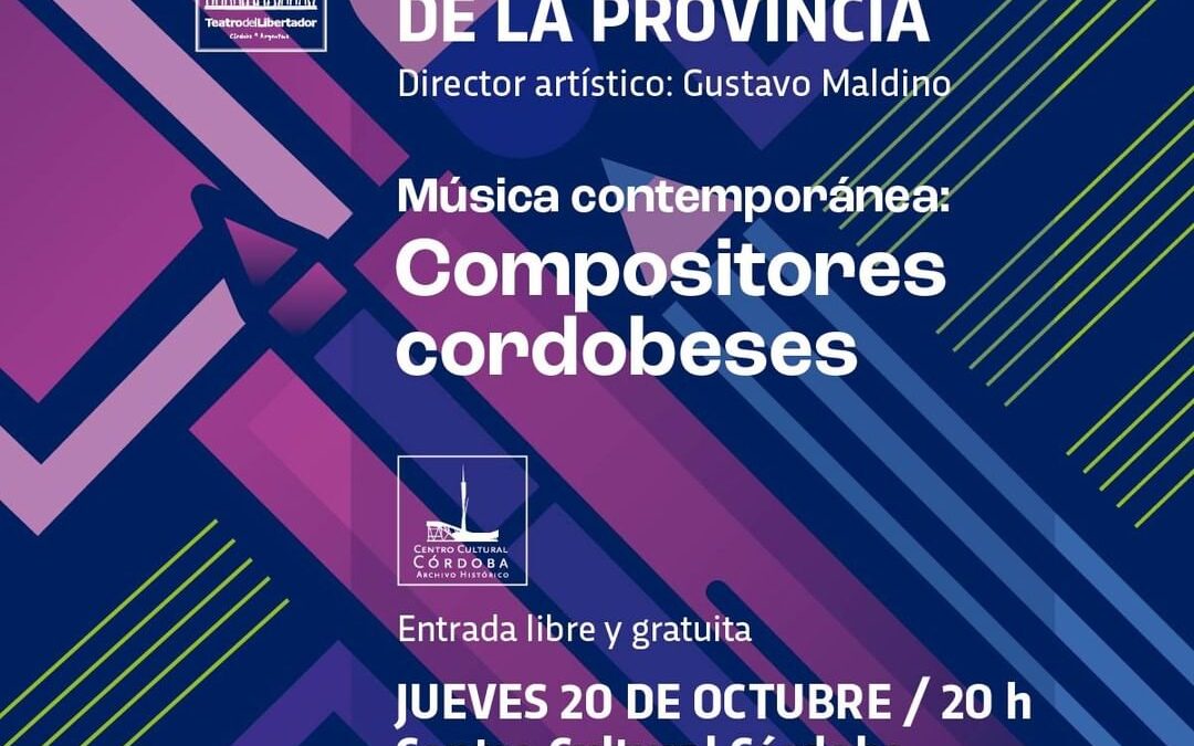 Música contemporánea: compositores Cordobeses