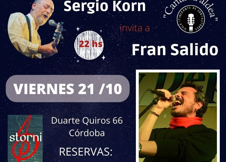 Sergio Korn y Fran Salidos