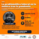 Taller: La problemática laboral en la música tras la pandemia (info e inscripción)