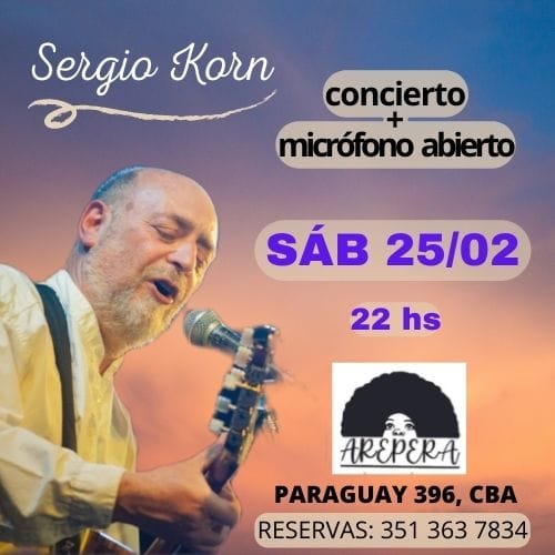 Sergio Korn – concierto + micrófono abierto